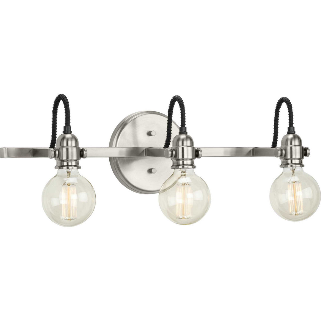 Progress Axle P300191-009 Bath Vanity Light 24 in. wide - Brushed Nickel