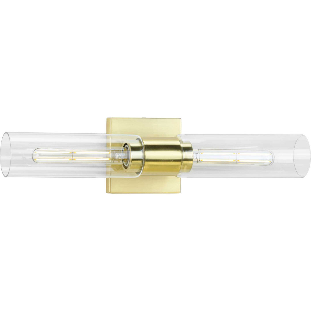 Progress Clarion P300300-012 Bath Vanity Light 21 in. wide - Satin Brass