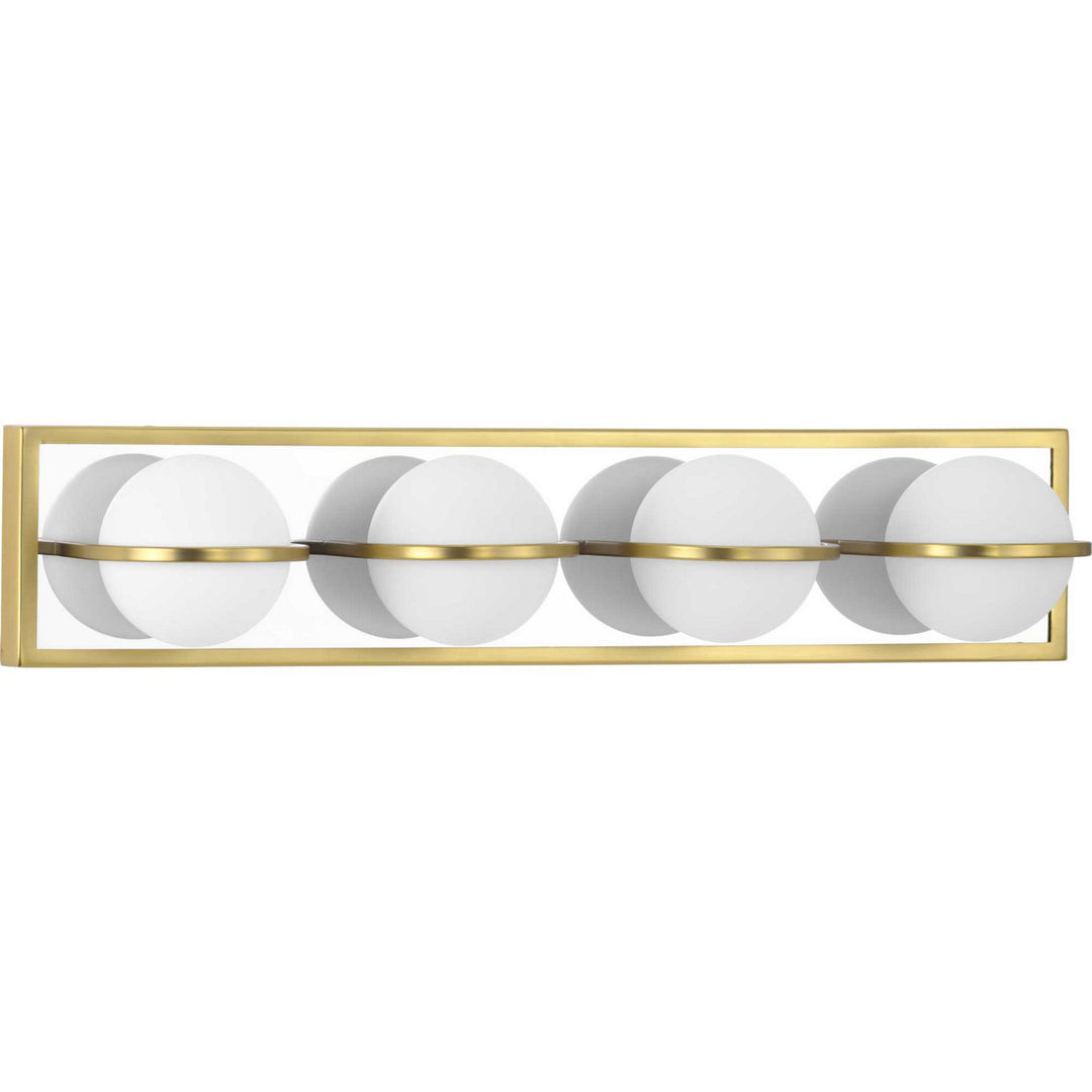 Progress Pearl Led P300313-012-30 Bath Vanity Light 24 in. wide - Satin Brass