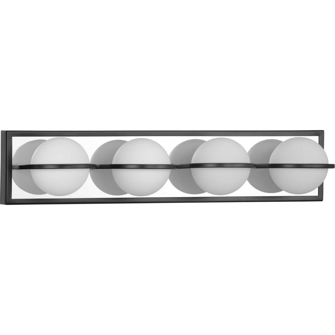 Progress Pearl Led P300313-031-30 Bath Vanity Light 24 in. wide - Matte Black