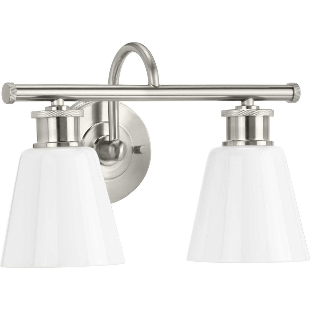 Progress Ashford P300315-009 Bath Vanity Light 15 in. wide - Brushed Nickel
