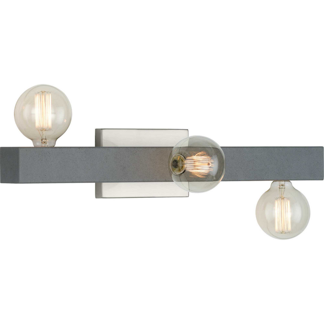 Progress Mill Beam P300319-009 Bath Vanity Light 24 in. wide - Brushed Nickel