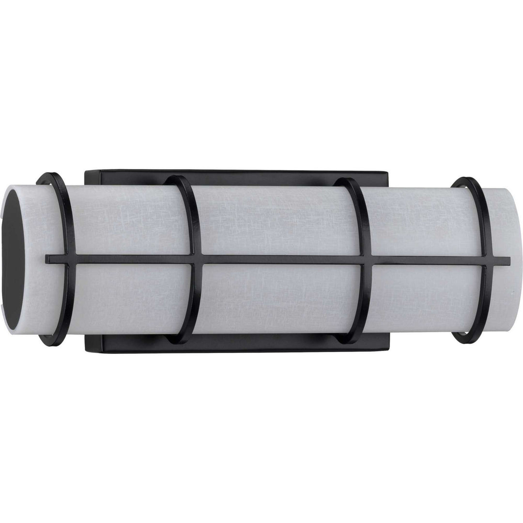 Progress Grid Led P300331-031-30 Bath Vanity Light 14 in. wide - Matte Black