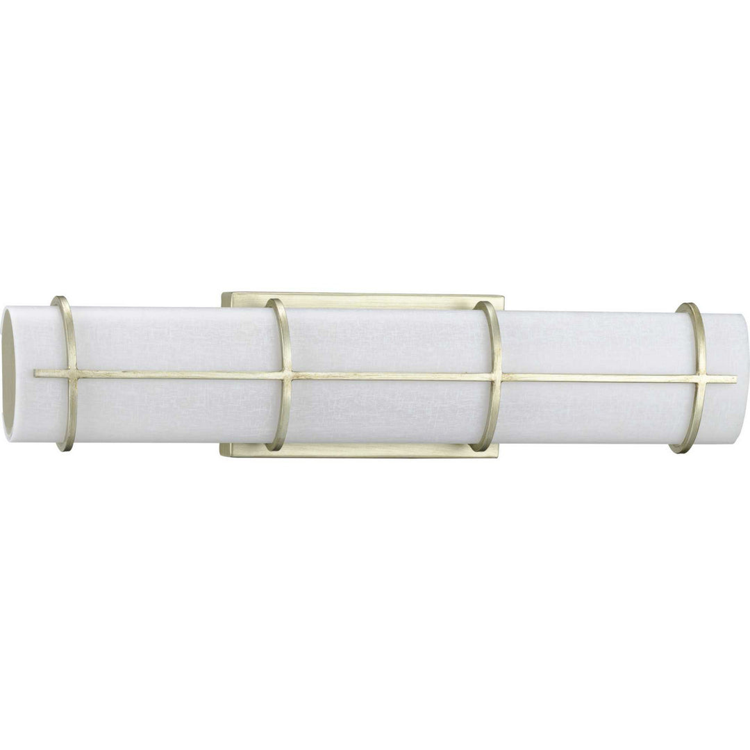 Progress Grid Led P300332-134-30 Bath Vanity Light 22 in. wide - Silver Ridge