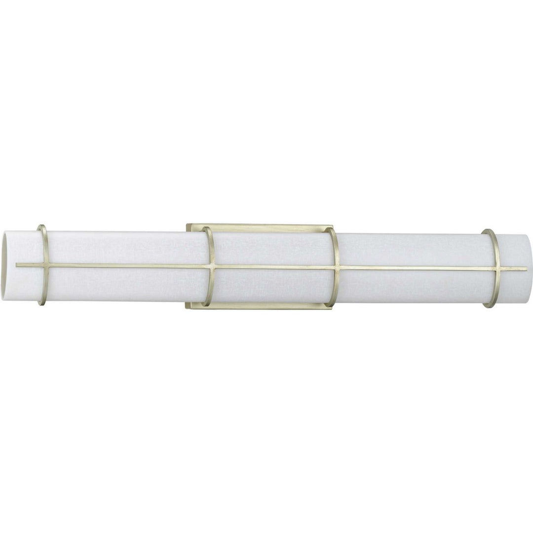 Progress Grid Led P300333-134-30 Bath Vanity Light 30 in. wide - Silver Ridge