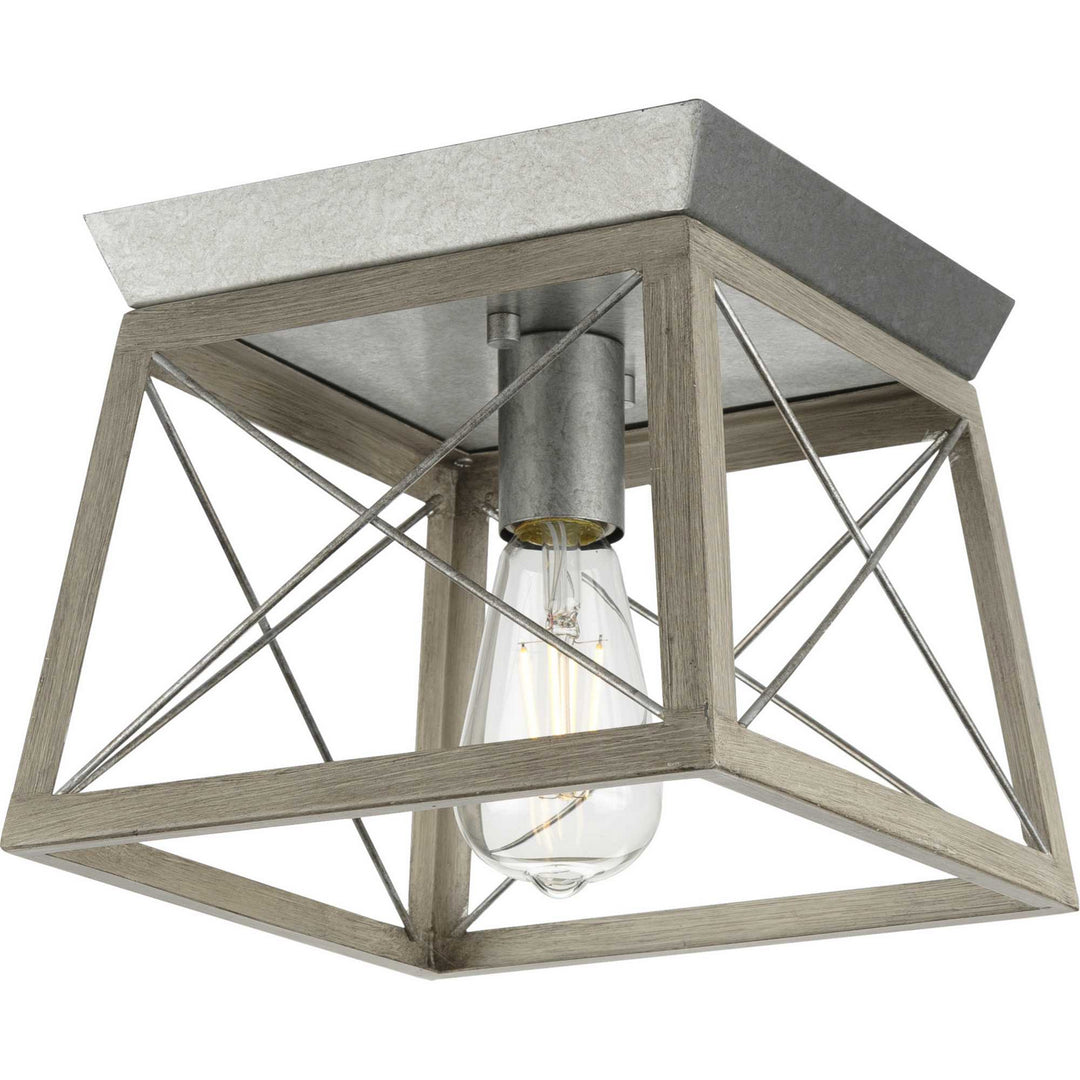 Progress Briarwood P350022-141 Ceiling Light - Galvanized Finish