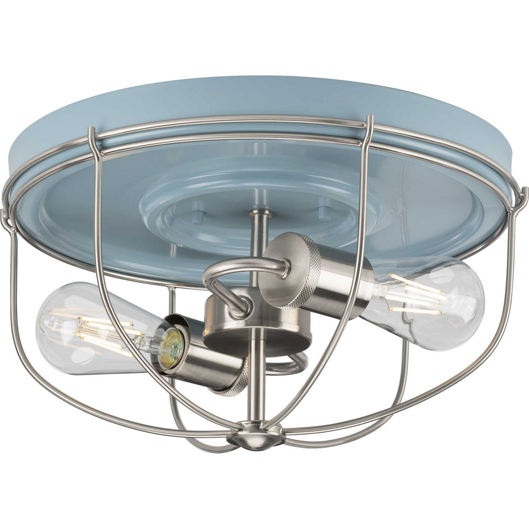 Progress Medal P350195-164 Ceiling Light - Coastal Blue