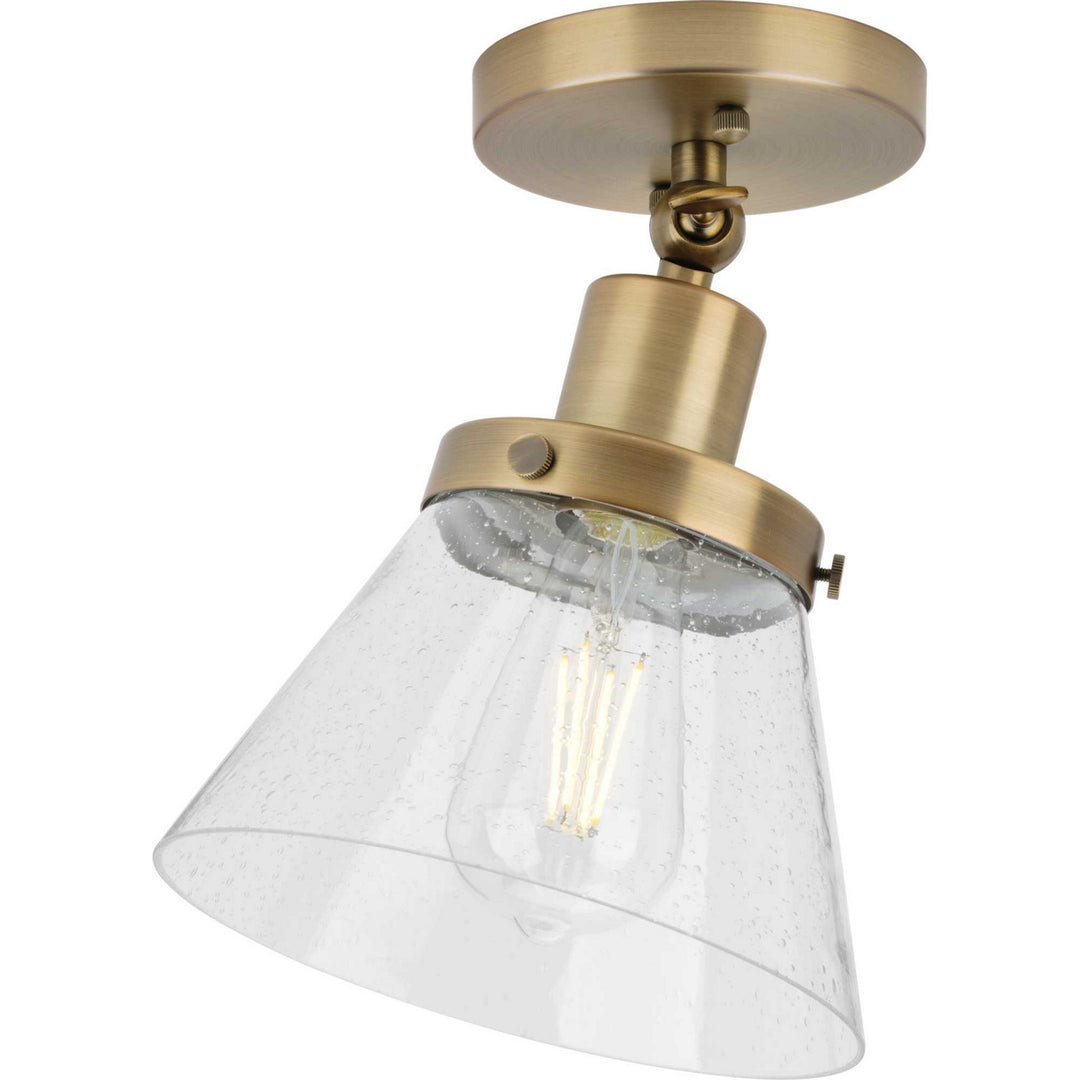 Progress Hinton P350198-163 Ceiling Light - Vintage Brass