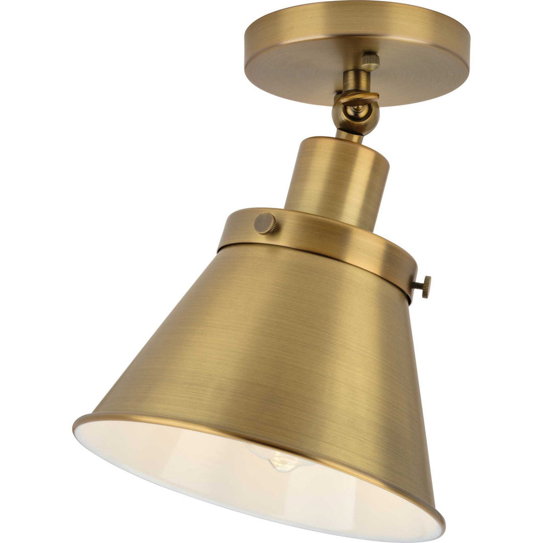 Progress Hinton P350199-163 Ceiling Light - Vintage Brass