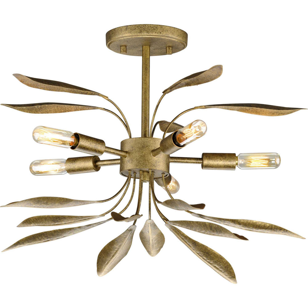 Progress Mariposa P350210-168 Ceiling Light - Antique Gold