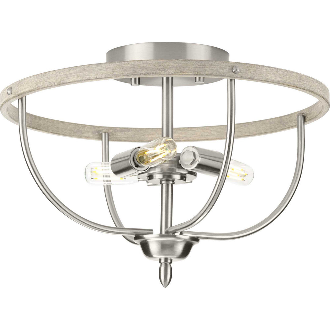 Progress Vinings P350211-009 Ceiling Light - Brushed Nickel