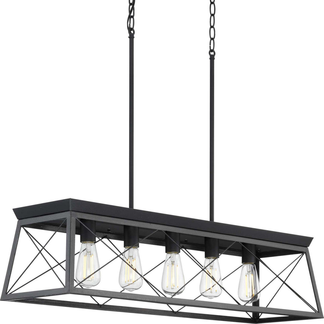 Progress Briarwood P400048-031 Pendant Light - Textured Black