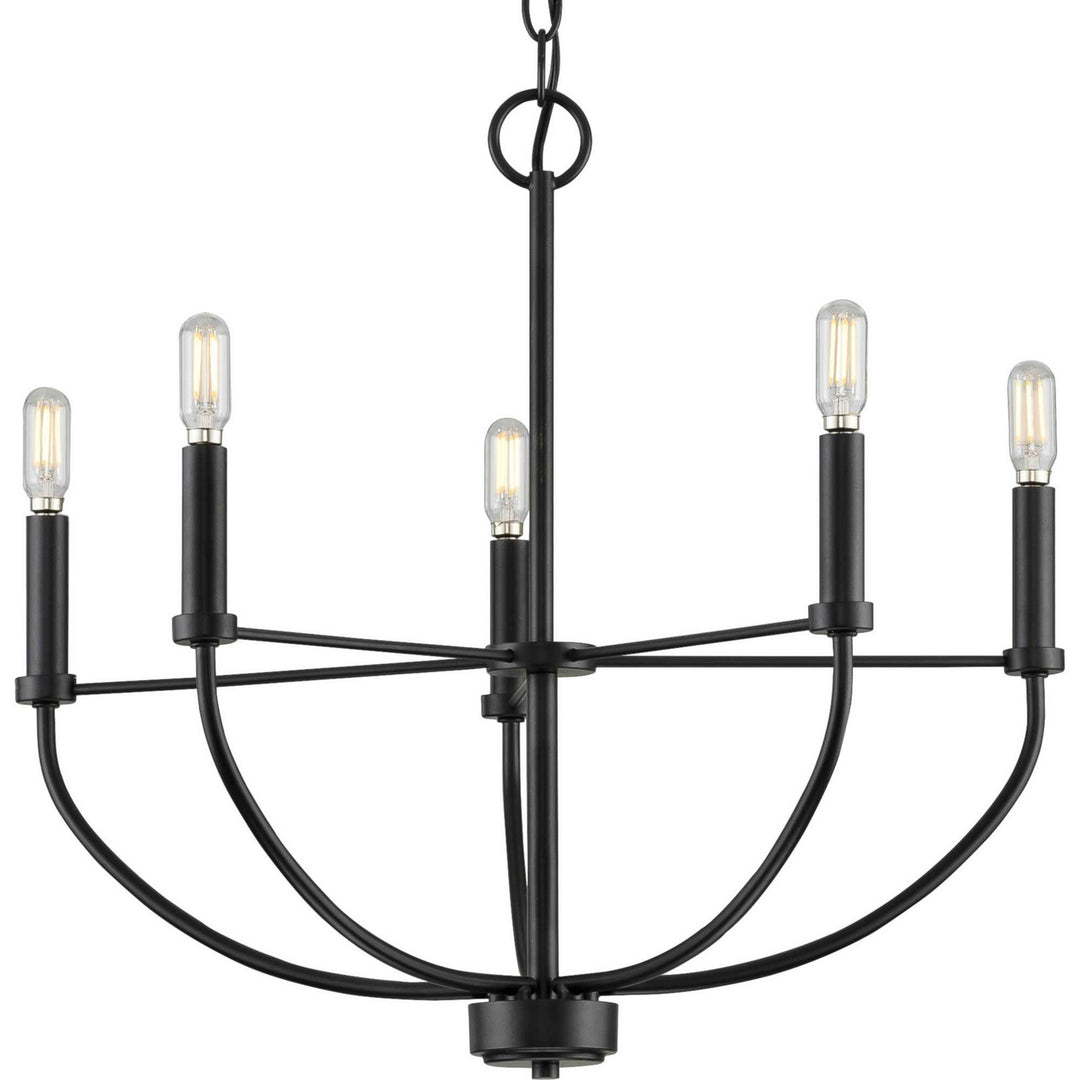 Progress Leyden P400202-031 Chandelier Light - Matte Black