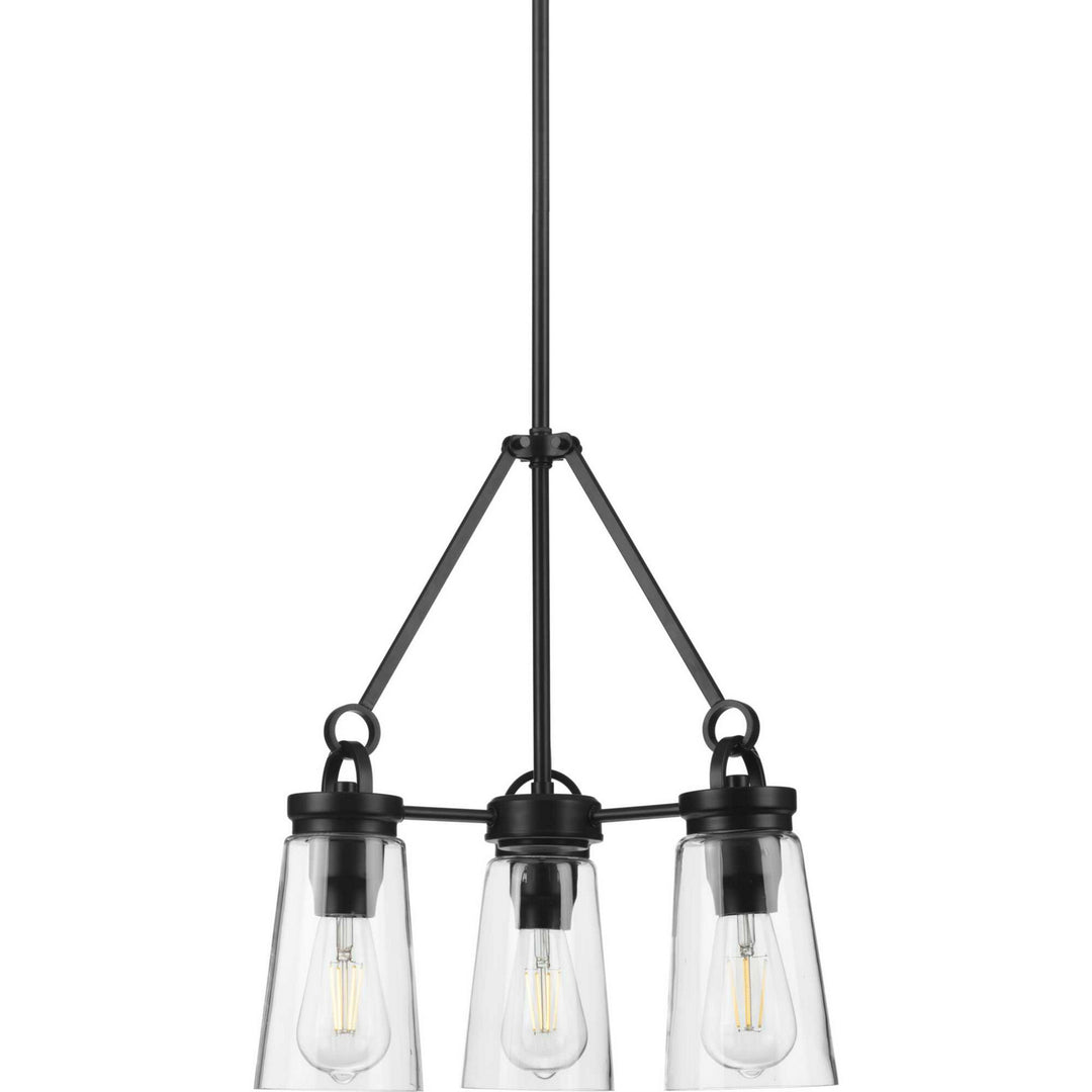 Progress Stockbrace P400235-031 Chandelier Light - Matte Black