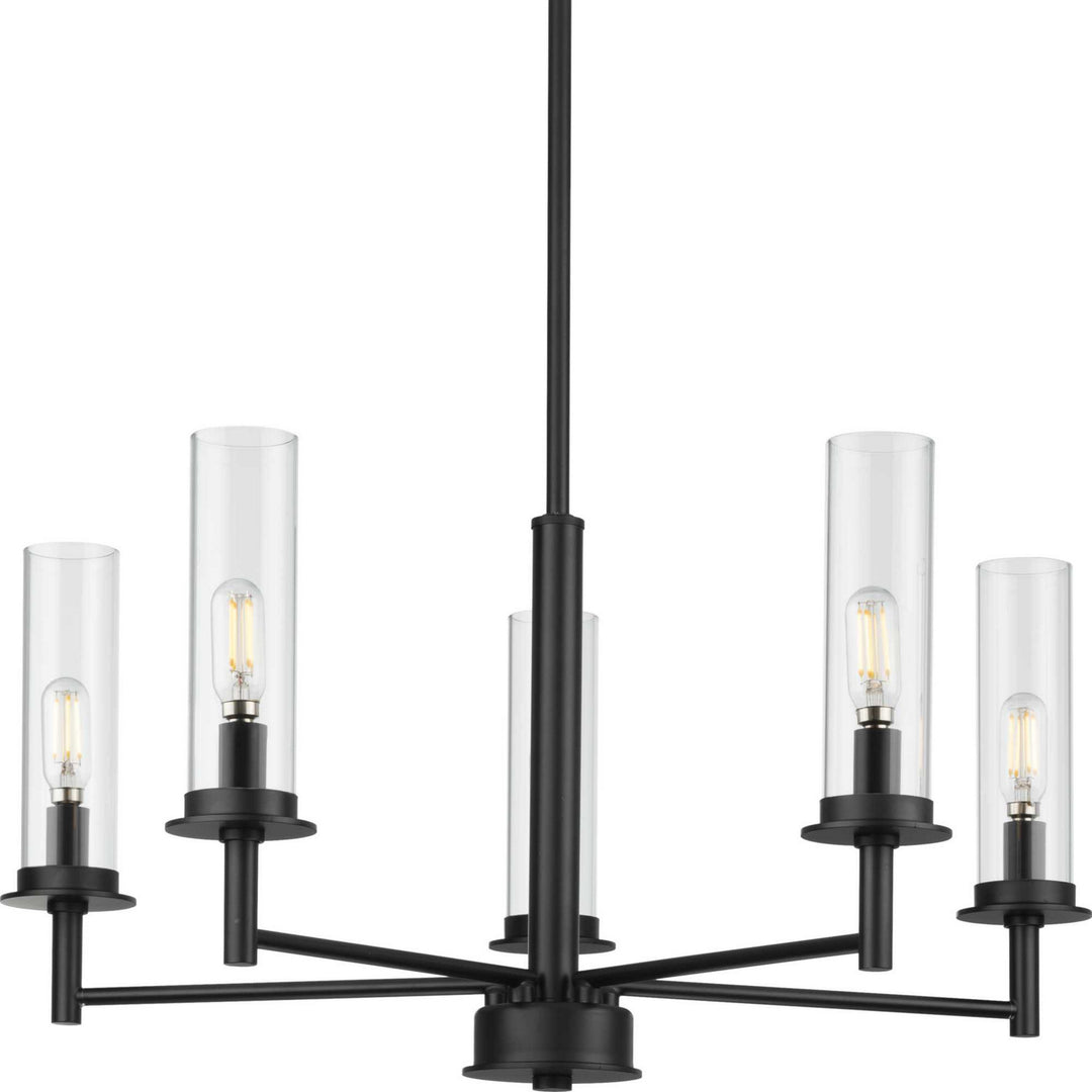 Progress Kellwyn P400251-031 Chandelier Light - Matte Black