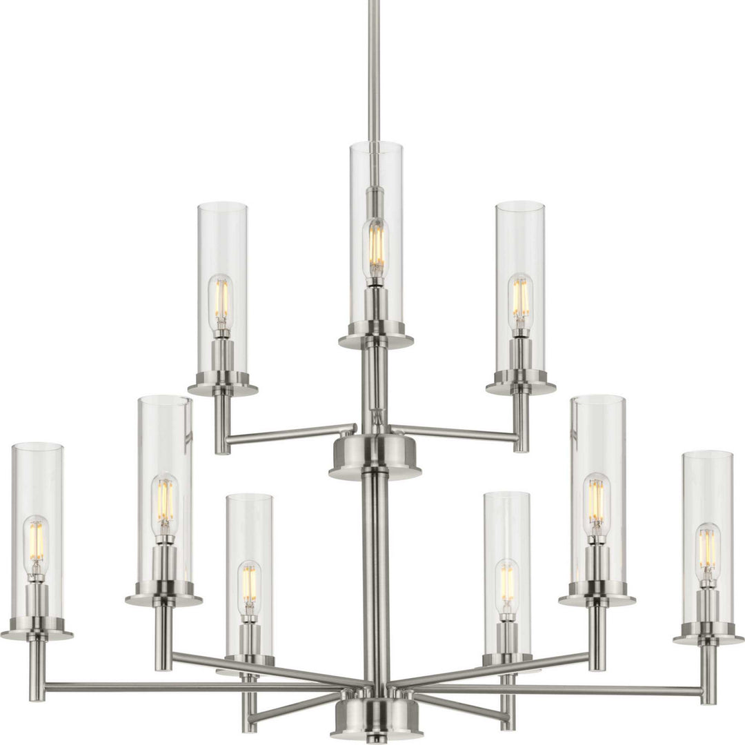 Progress Kellwyn P400252-009 Chandelier Light - Brushed Nickel