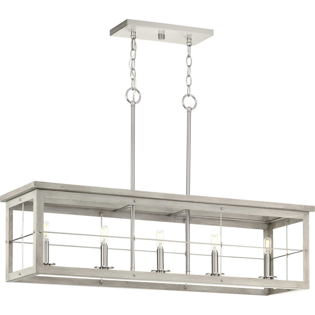 Progress Hedgerow P400254-009 Pendant Light - Brushed Nickel