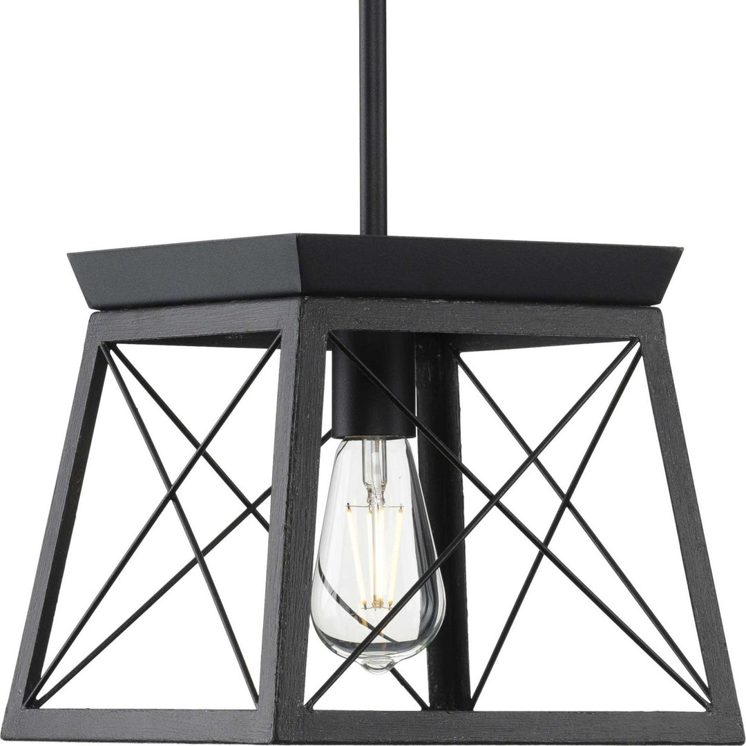 Progress Briarwood P500041-031 Pendant Light - Textured Black