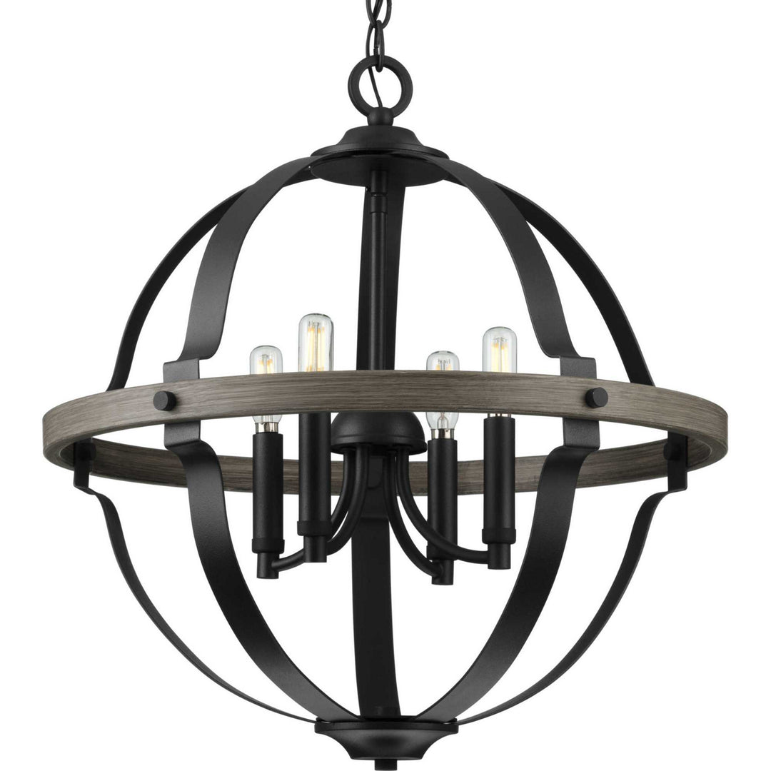 Progress Lockhart P500278-031 Chandelier Light - Matte Black