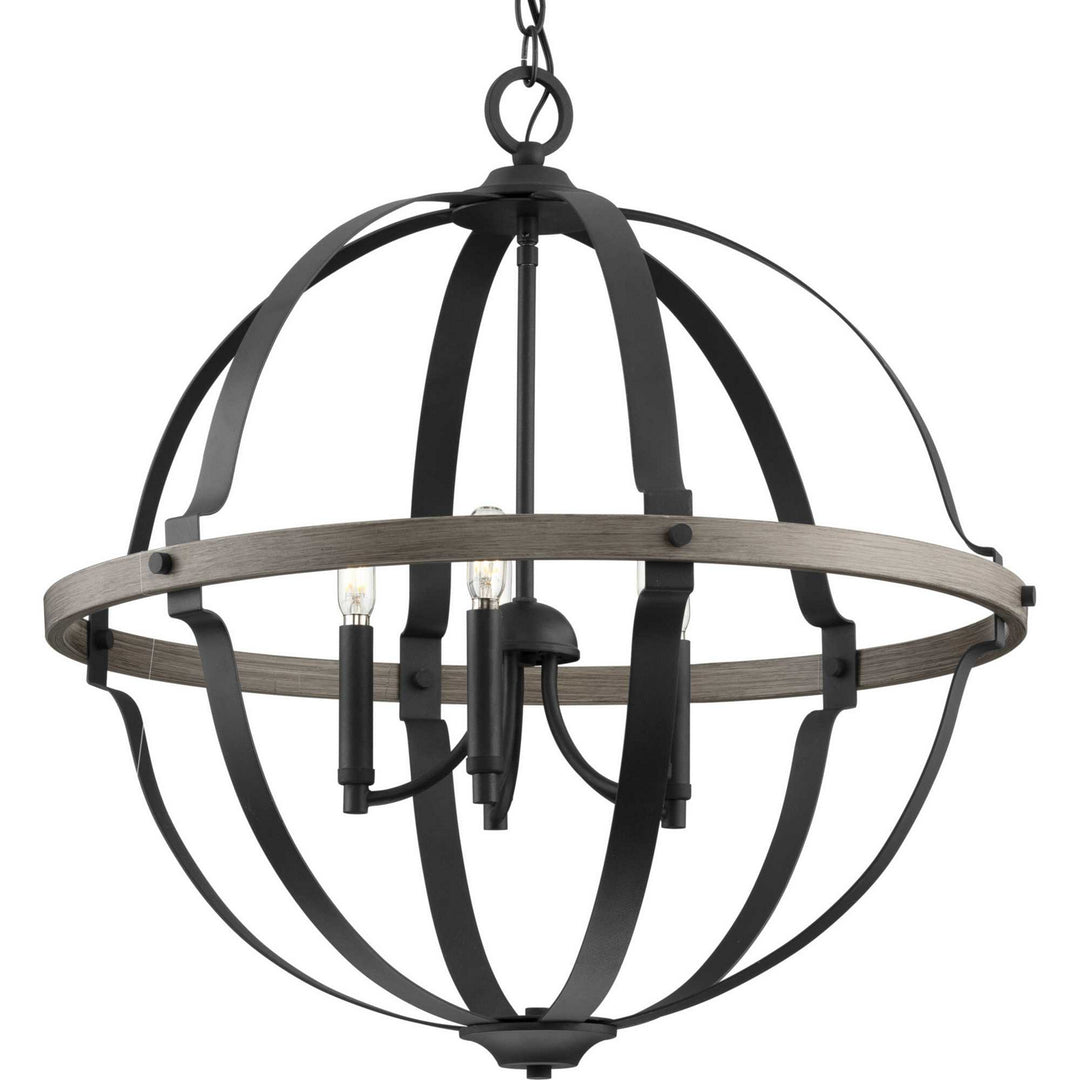 Progress Lockhart P500279-031 Chandelier Light - Matte Black
