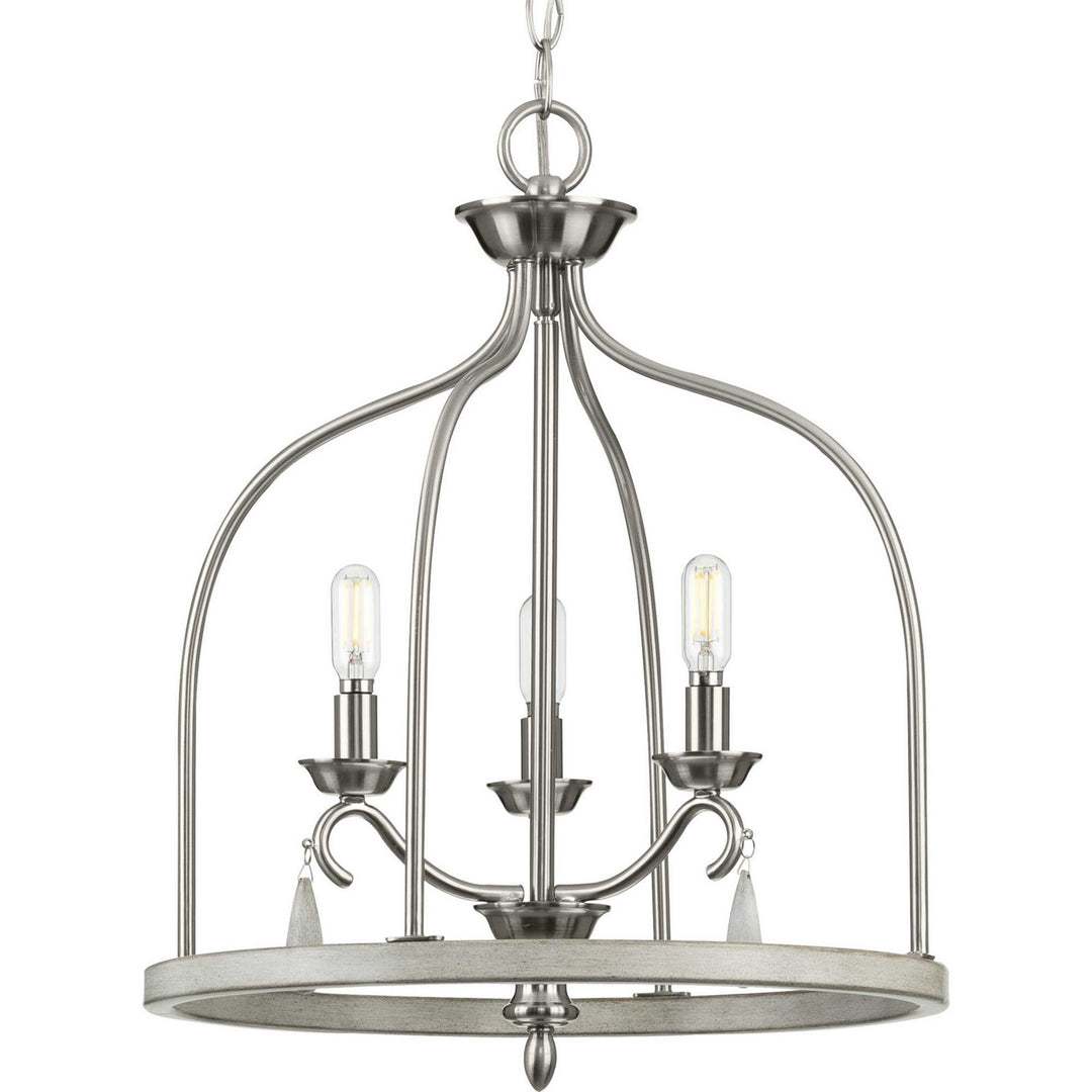 Progress Vinings P500296-009 Pendant Light - Brushed Nickel