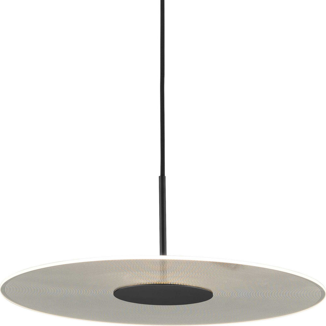 Progress Spoke Led P500318-031-30 Pendant Light - Matte Black