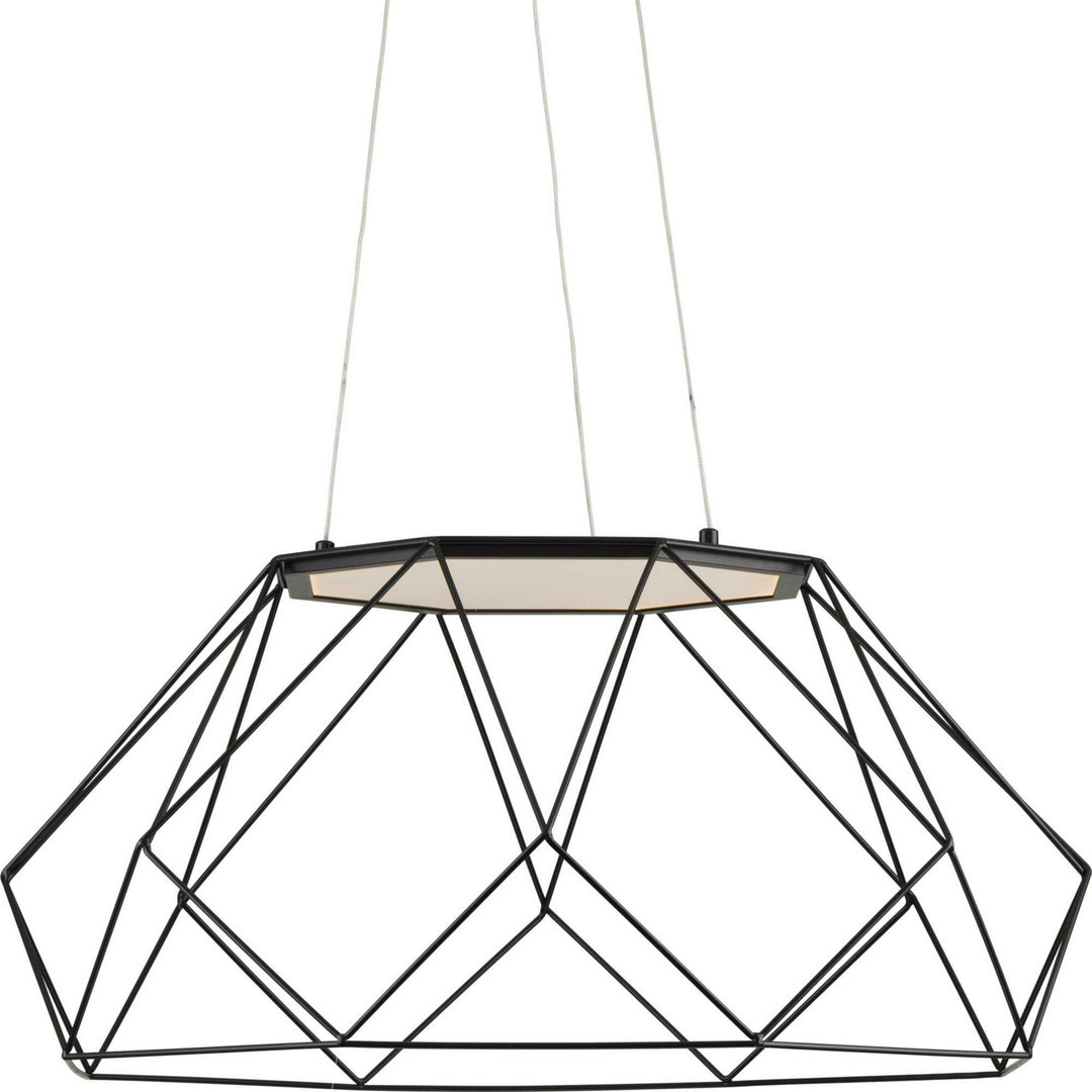 Progress Geodesic Led P500320-031-30 Pendant Light - Matte Black