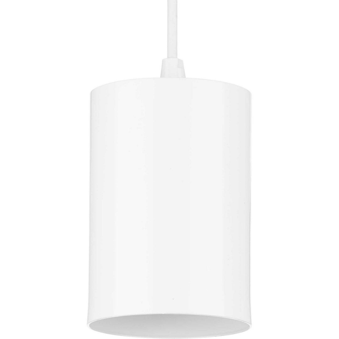 Progress 5In Cyl Rnds P500355-030 Pendant Light - White