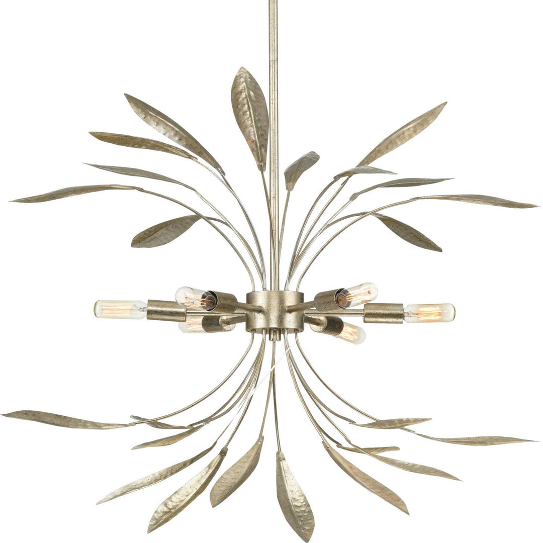 Progress Mariposa P500415-176 Chandelier Light - Gilded Silver