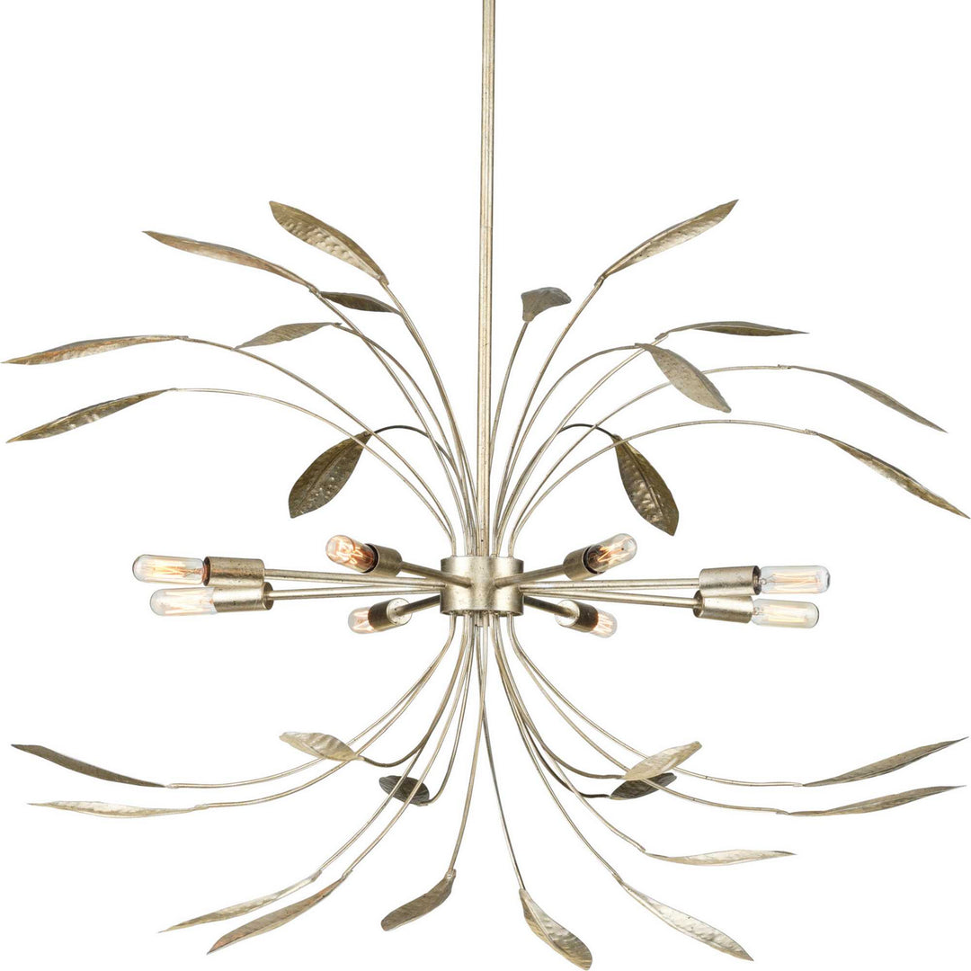 Progress Mariposa P500416-176 Chandelier Light - Gilded Silver