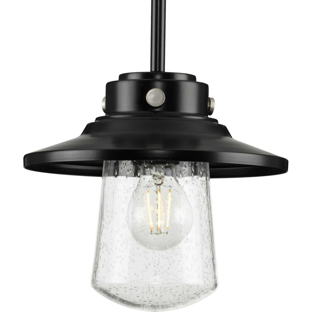 Progress Lighting P550093-031 Tremont One Light Hanging Lantern Outdoor Black
