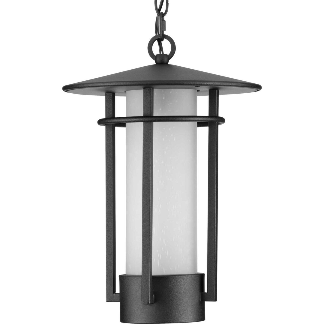 Progress Lighting P550097-031 Exton One Light Hanging Lantern Outdoor Black
