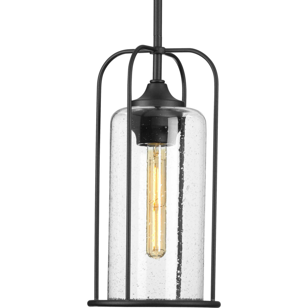 Progress Lighting P550292-031 Watch Hill One Light Hanging Lantern Outdoor Black