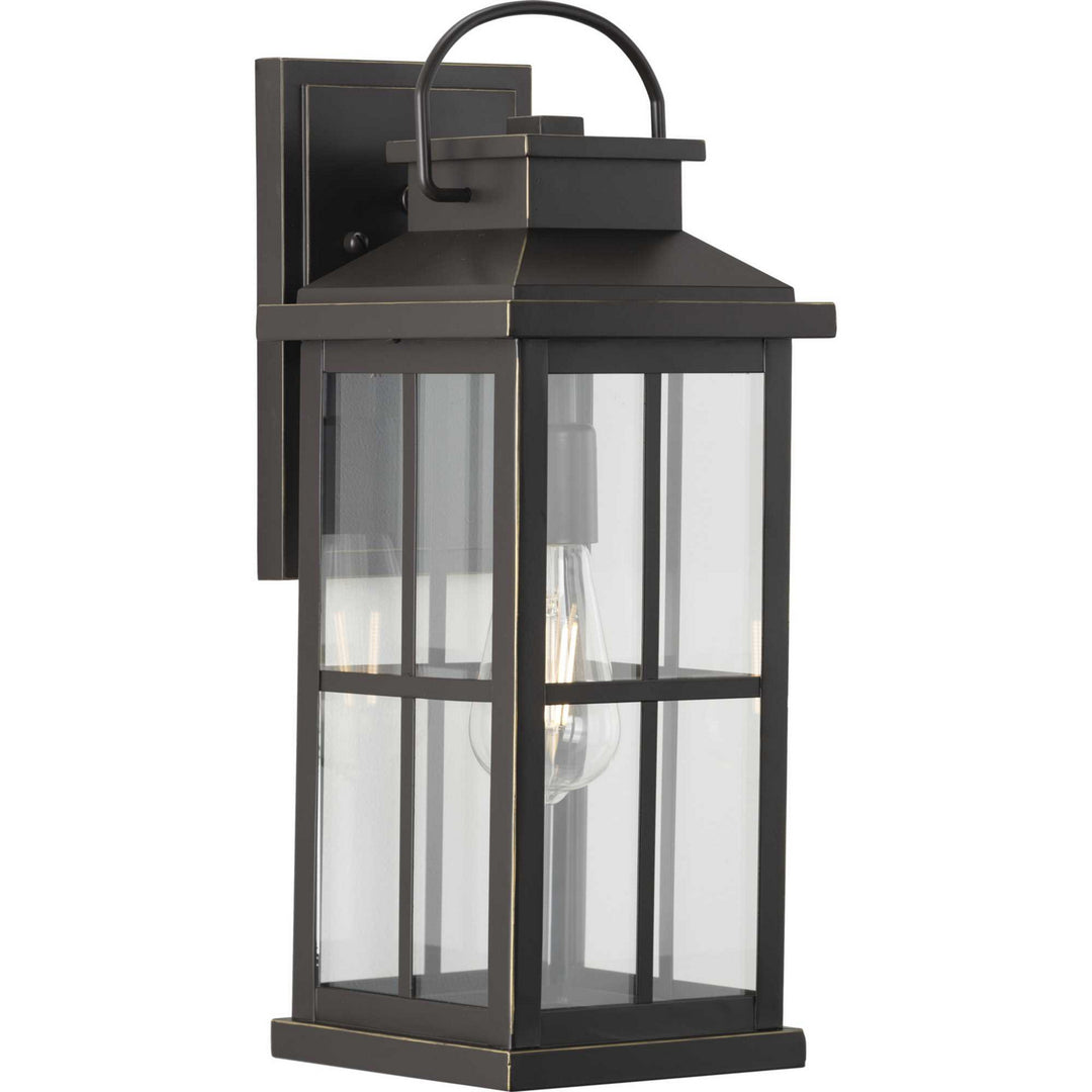 Progress Lighting P560266-020 Williamston One Light Wall Lantern Outdoor Bronze / Dark