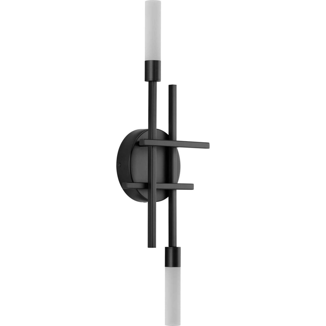 Progress Quadrant Led P710103-031-30 Wall Light - Matte Black