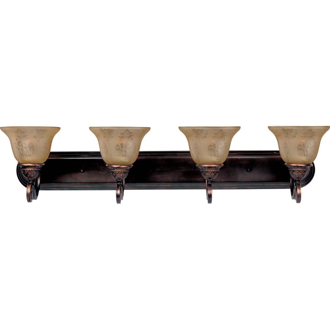 Maxim Symphony 11233SAOI Bath Vanity Light 37 in. wide - Oil Rubbed Bronze