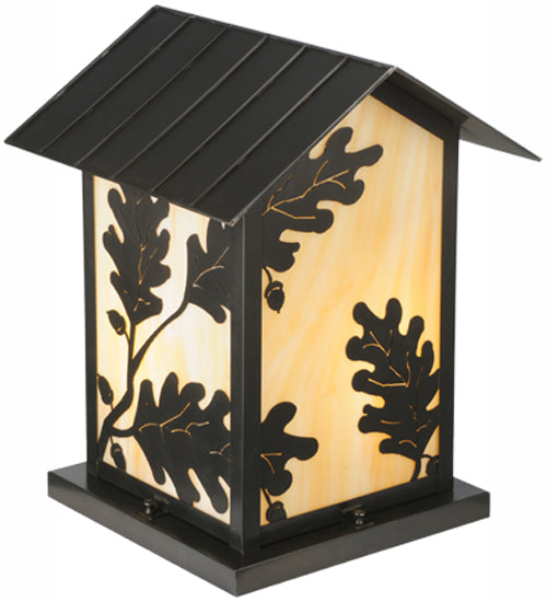 Meyda Tiffany Lighting 112353 Seneca Two Light Pier Mount Outdoor Bronze / Dark