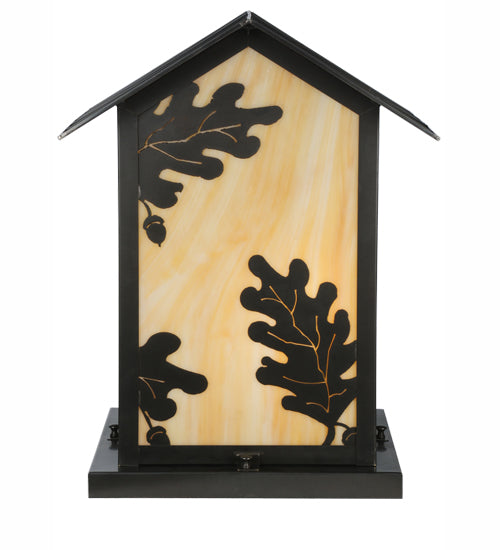 Meyda Tiffany Lighting 112353 Seneca Two Light Pier Mount Outdoor Bronze / Dark