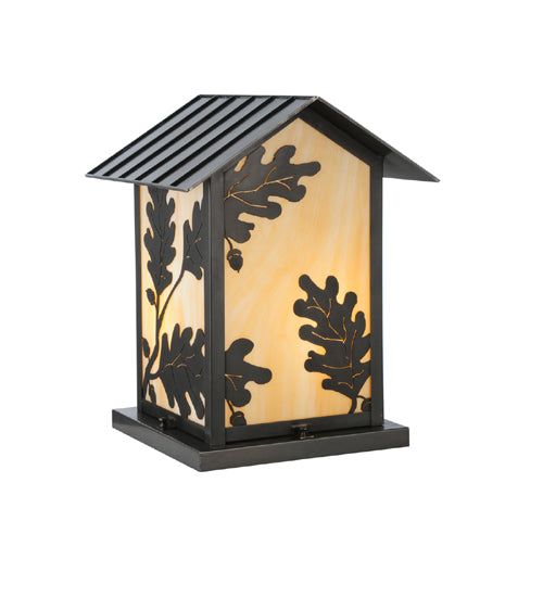 Meyda Tiffany Lighting 112353 Seneca Two Light Pier Mount Outdoor Bronze / Dark
