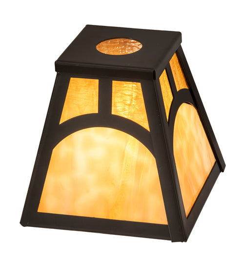 Meyda Tiffany Lighting 112358 Mission Shade Lamp Shade Bronze / Dark