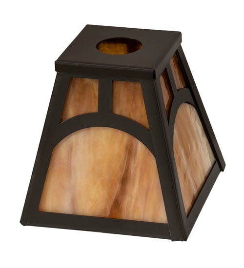 Meyda Tiffany Lighting 112358 Mission Shade Lamp Shade Bronze / Dark
