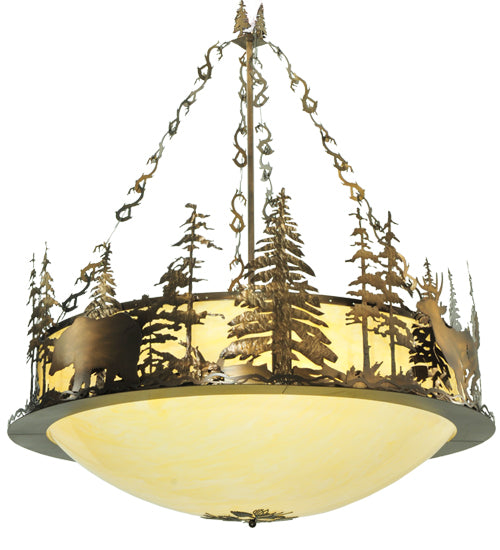 Meyda Tiffany Wildlife 112363 Pendant Light - Antique Copper