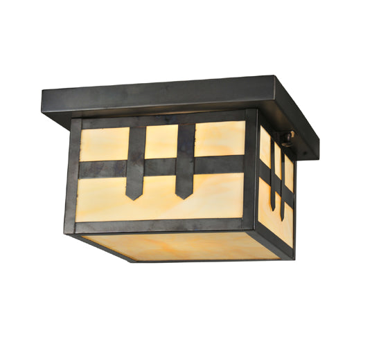 Meyda Tiffany Hyde Park 112385 Ceiling Light - Craftsman Brown