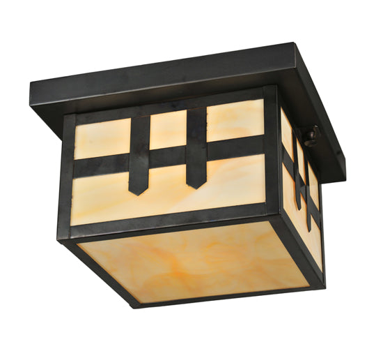 Meyda Tiffany Hyde Park 112385 Ceiling Light - Craftsman Brown
