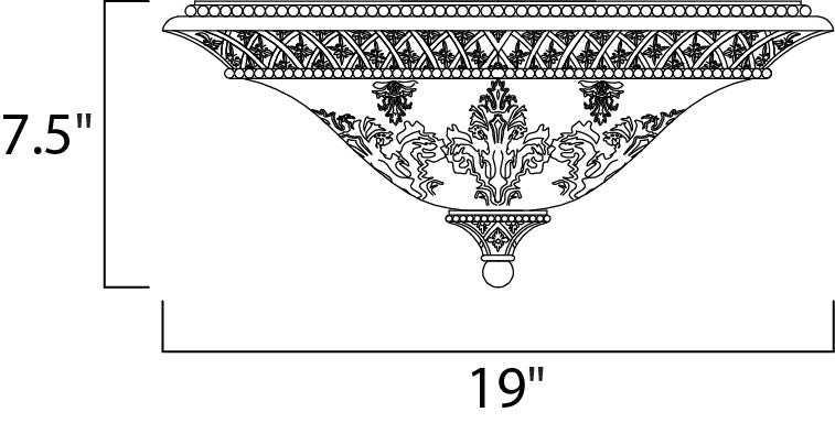 Maxim Symphony 11240SAOI Ceiling Light - Oil Rubbed Bronze