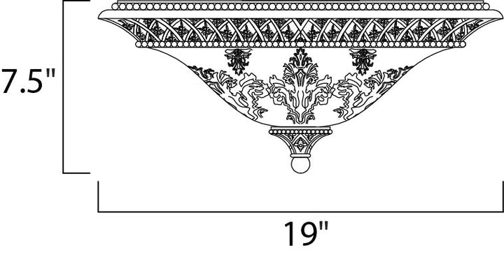 Maxim Symphony 11240SAOI Ceiling Light - Oil Rubbed Bronze