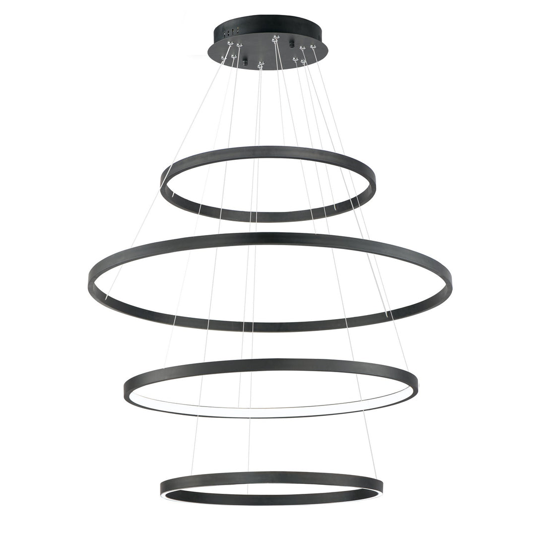 ET2 by Maxim Groove E22729-BK Chandelier Light - Black