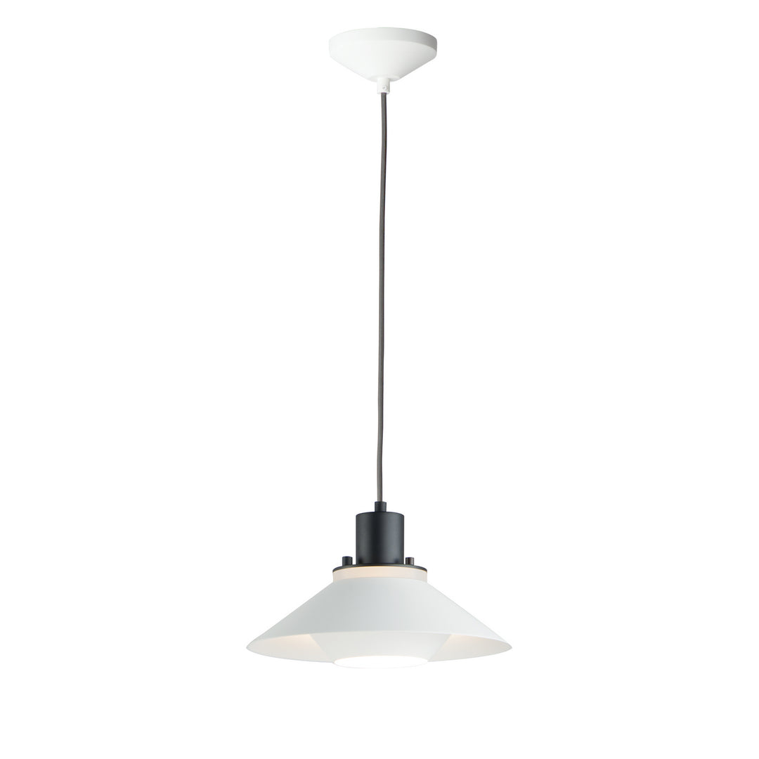 Maxim Oslo 11410BKWT Pendant Light - Black / White