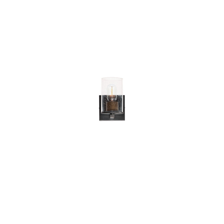 Maxim Sleek 11841CDABBK Wall Sconce Light - Antique Brass / Black