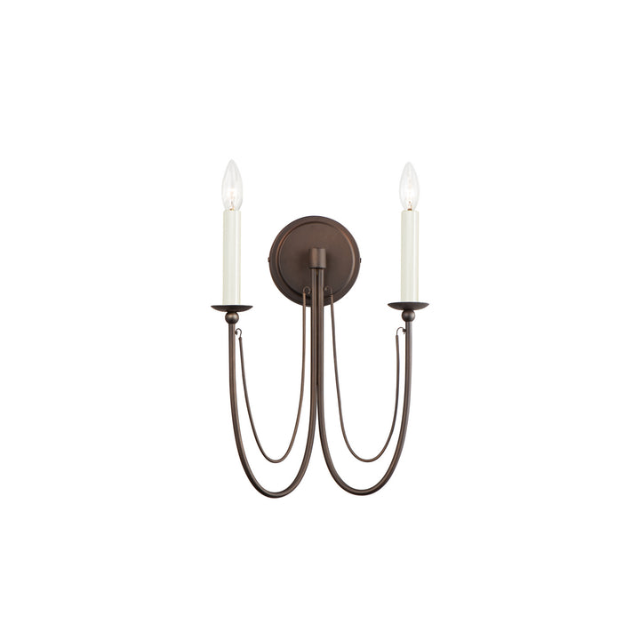 Maxim Plumette 12161CHB Wall Sconce Light - Chestnut Bronze